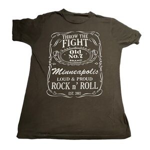 Vintage band tee Throw the Fight Minneapolis